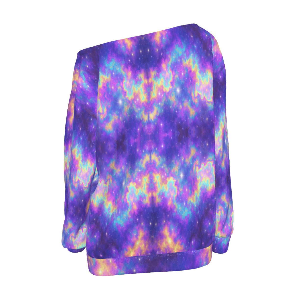 Women's Off-Shoulder Sweatshirt