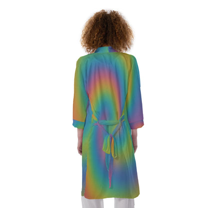 Women's Satin Kimono Robe