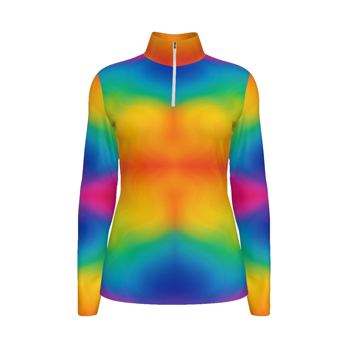 Women's Sports Collar Jersey With Long Sleeve