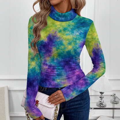Women’s High-Neck Long-Sleeve Top - view 2