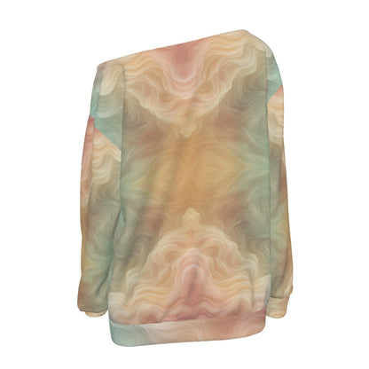 Women's Off-Shoulder Sweatshirt