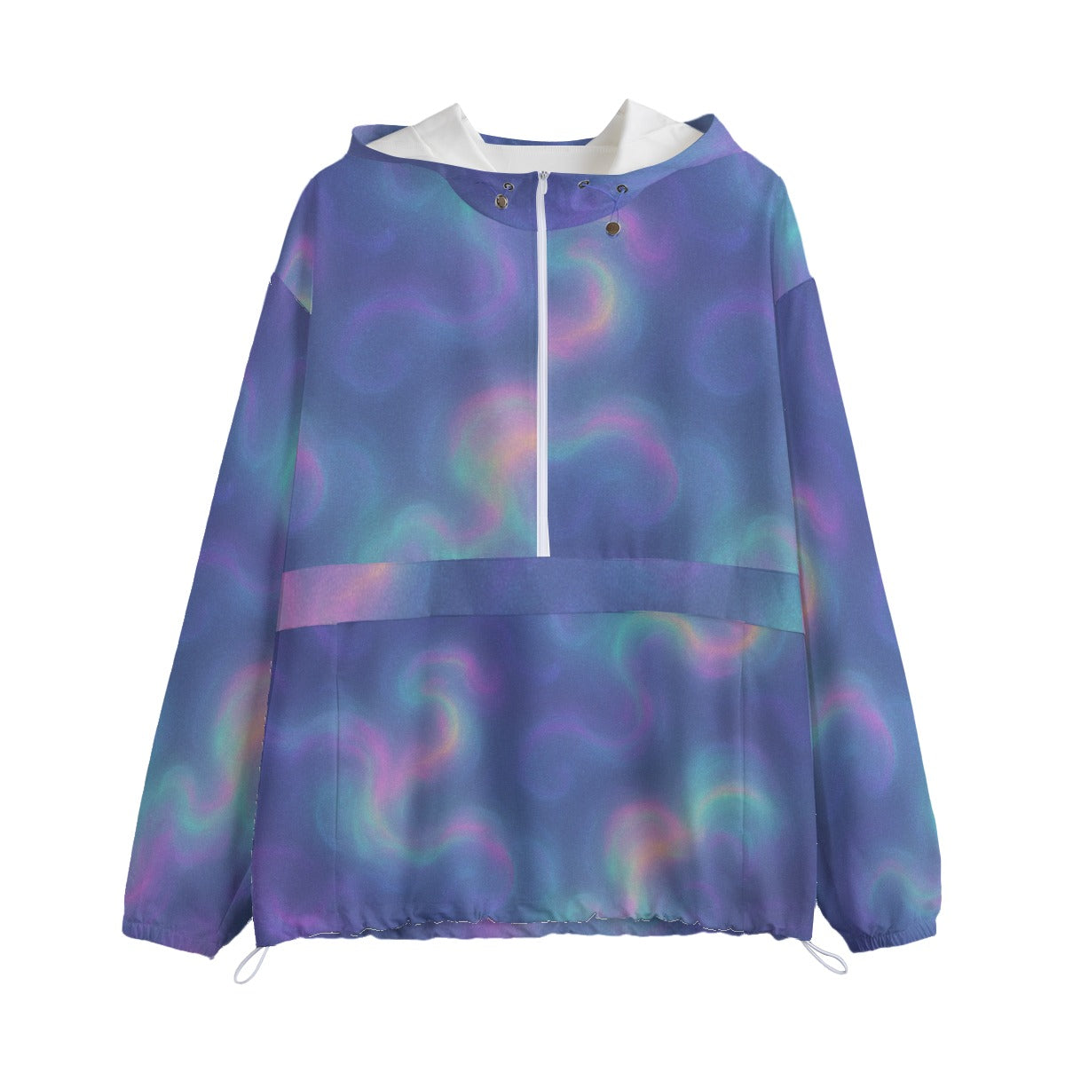 Unisex Pullover Jacket With Zipper Closure