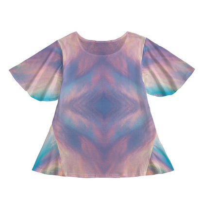 Women's Round Neck T-shirt With Short Sleeve