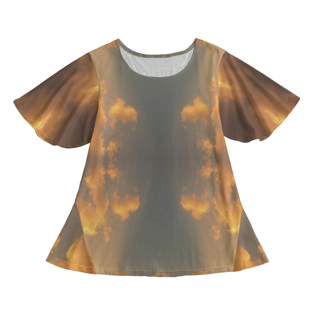 Women's Round Neck T-shirt With Short Sleeve