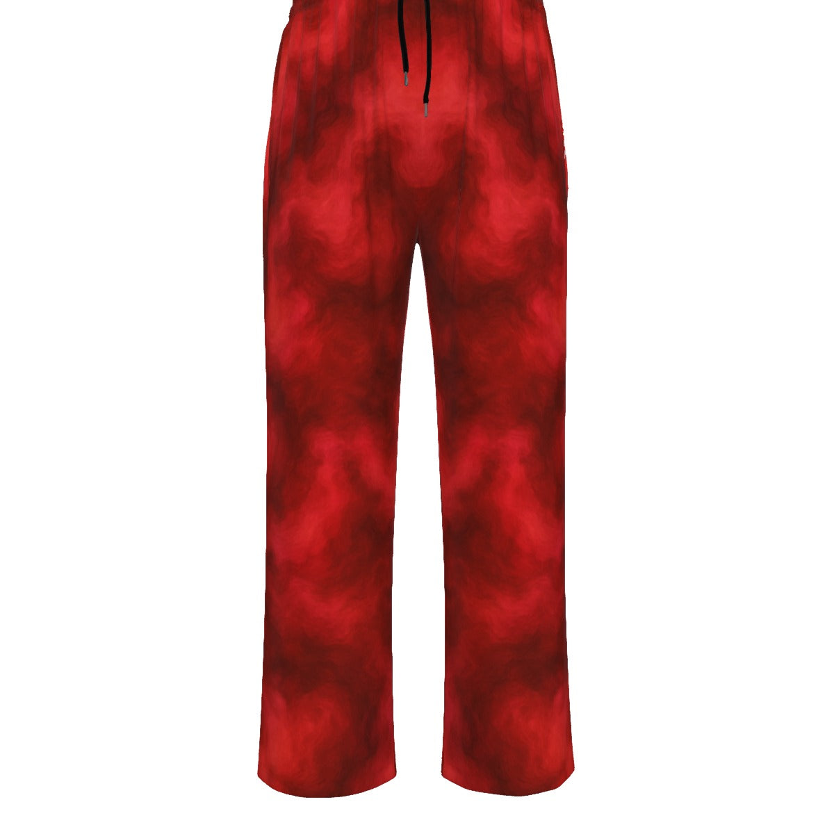 Unisex Knitted Fleece Wide Leg Pants