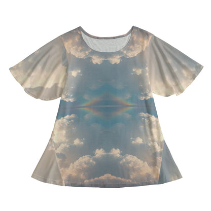 Women's Round Neck T-shirt With Short Sleeve
