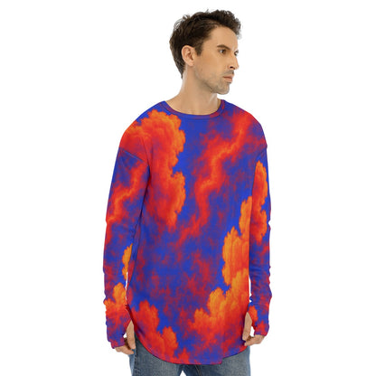 Men's Fingerless Long Sleeve T-shirt