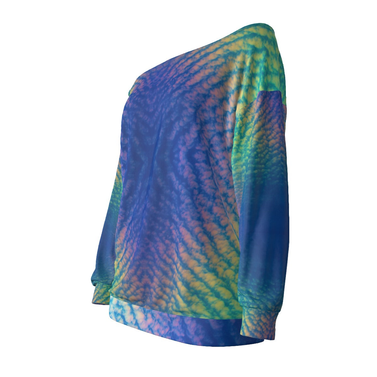 Women's Off-Shoulder Sweatshirt