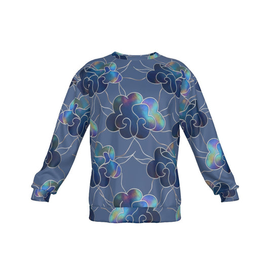 Men's Drop Shoulder Round Neck Long-Sleeved Sweatshirt