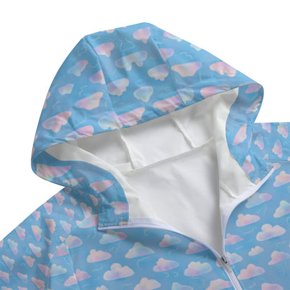 Unisex Windbreaker Long Jacket