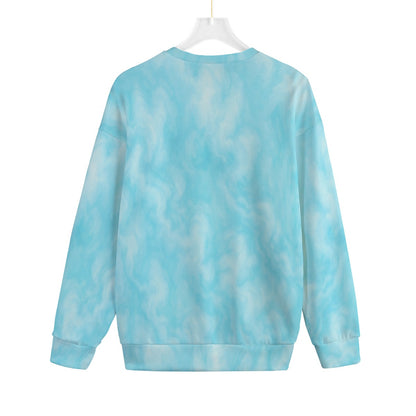 Unisex Drop-shoulder Knitted Fleece Sweater - view 2