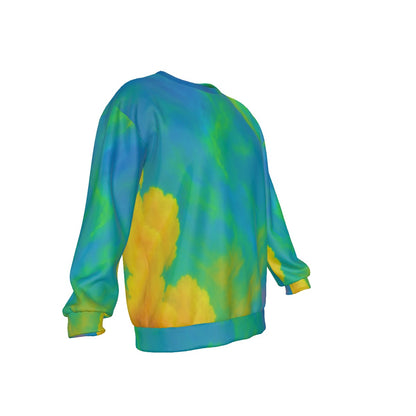 Men's Drop Shoulder Round Neck Long-Sleeved Sweatshirt