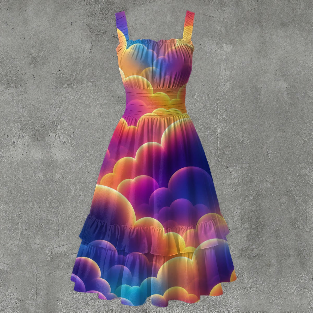 Women‘s Ruffle Hem Dress