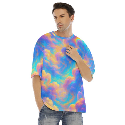 Men's Drop Shoulder T-shirt With Short Sleeve