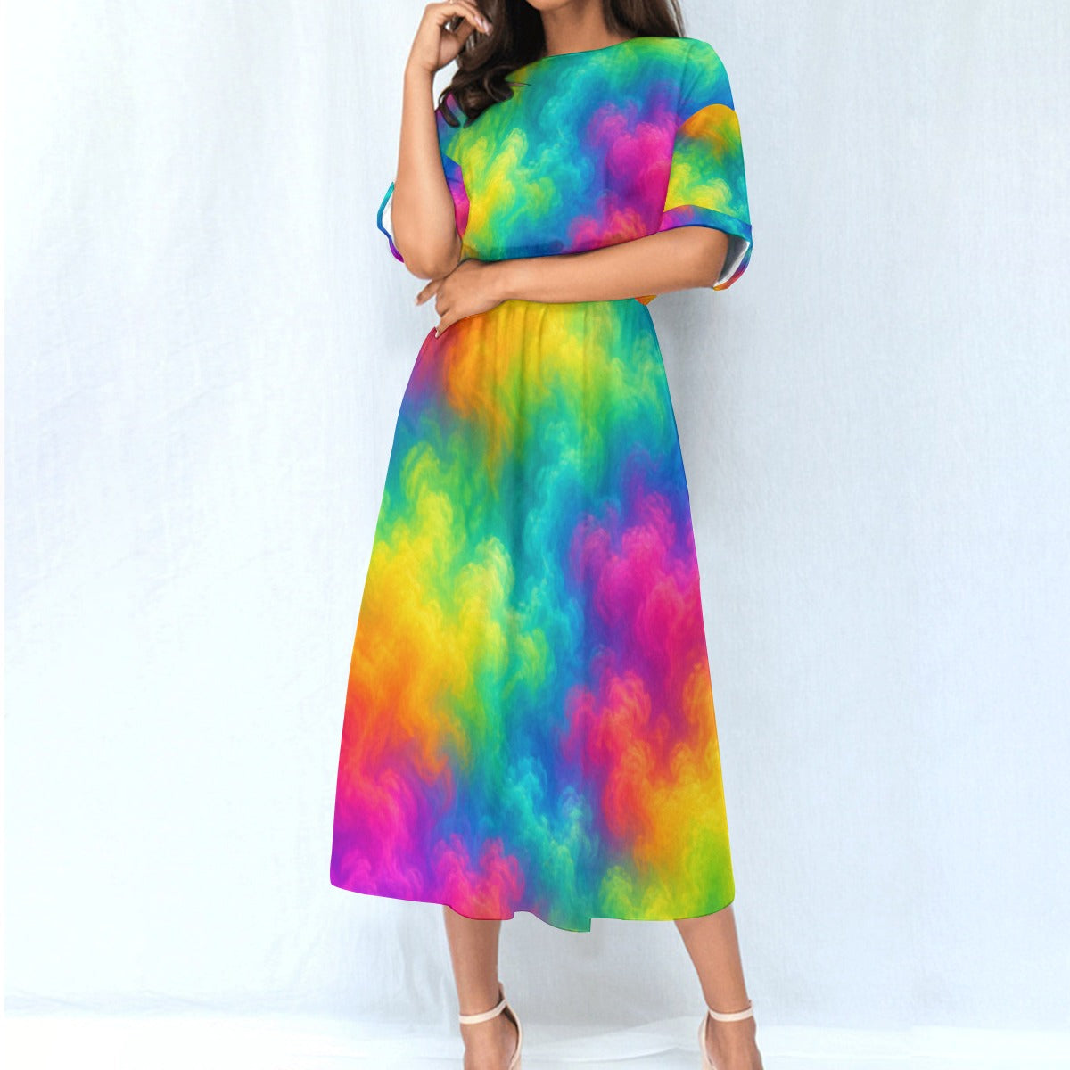 Women's Elastic Waist Dress