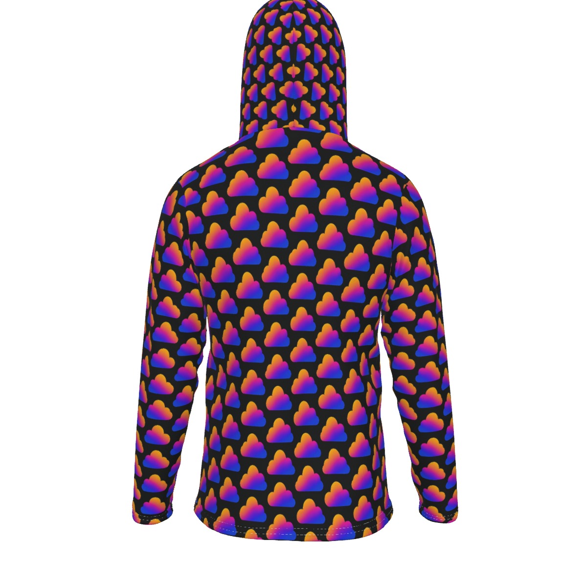Men's Pullover Hoodie With Mask - view 2