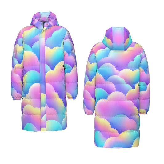 Unisex Long Down Jacket