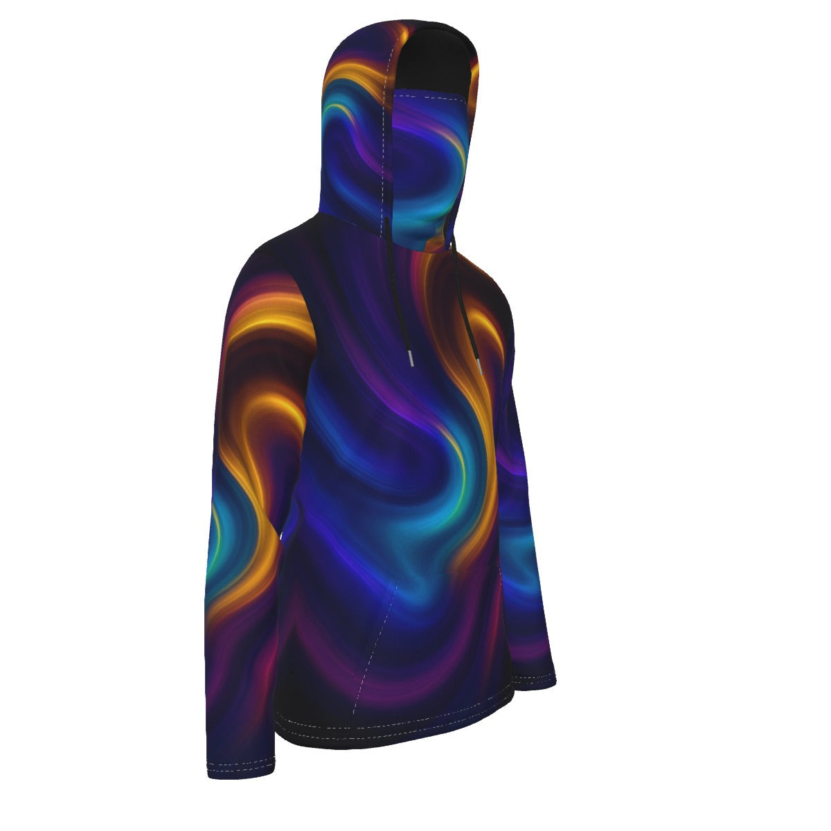 Men's Pullover Hoodie With Mask - view 4