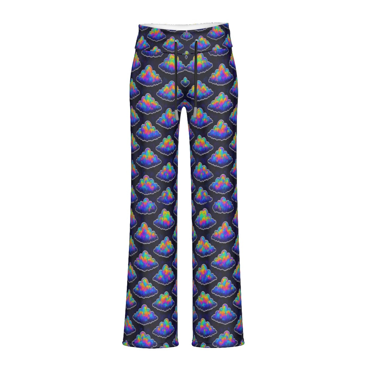 Women's High-waisted Straight-leg Trousers