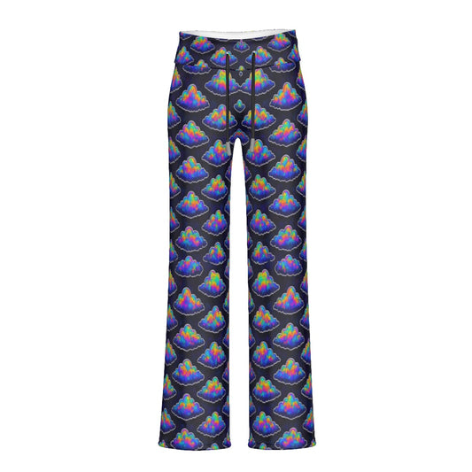 Women's High-waisted Straight-leg Trousers