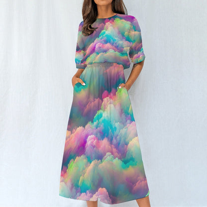 Women's Elastic Waist Dress
