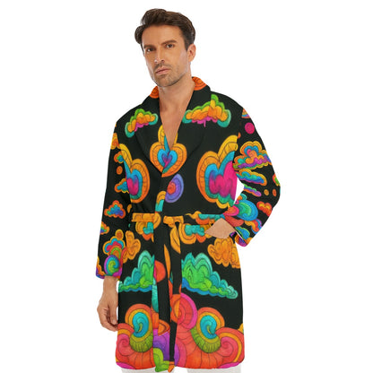 Men's Borg Fleece Robe