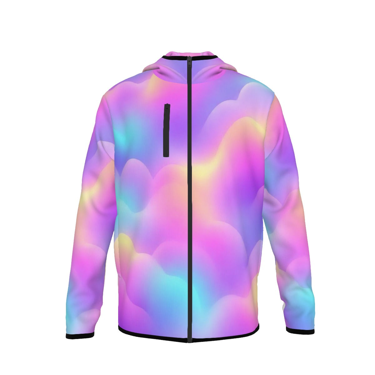 Men's Stylish Hoodie with Thumb Hole Design - view 1