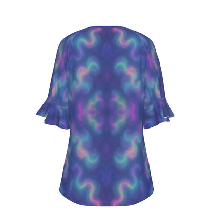 Women's T-shirt With Bell Sleeve