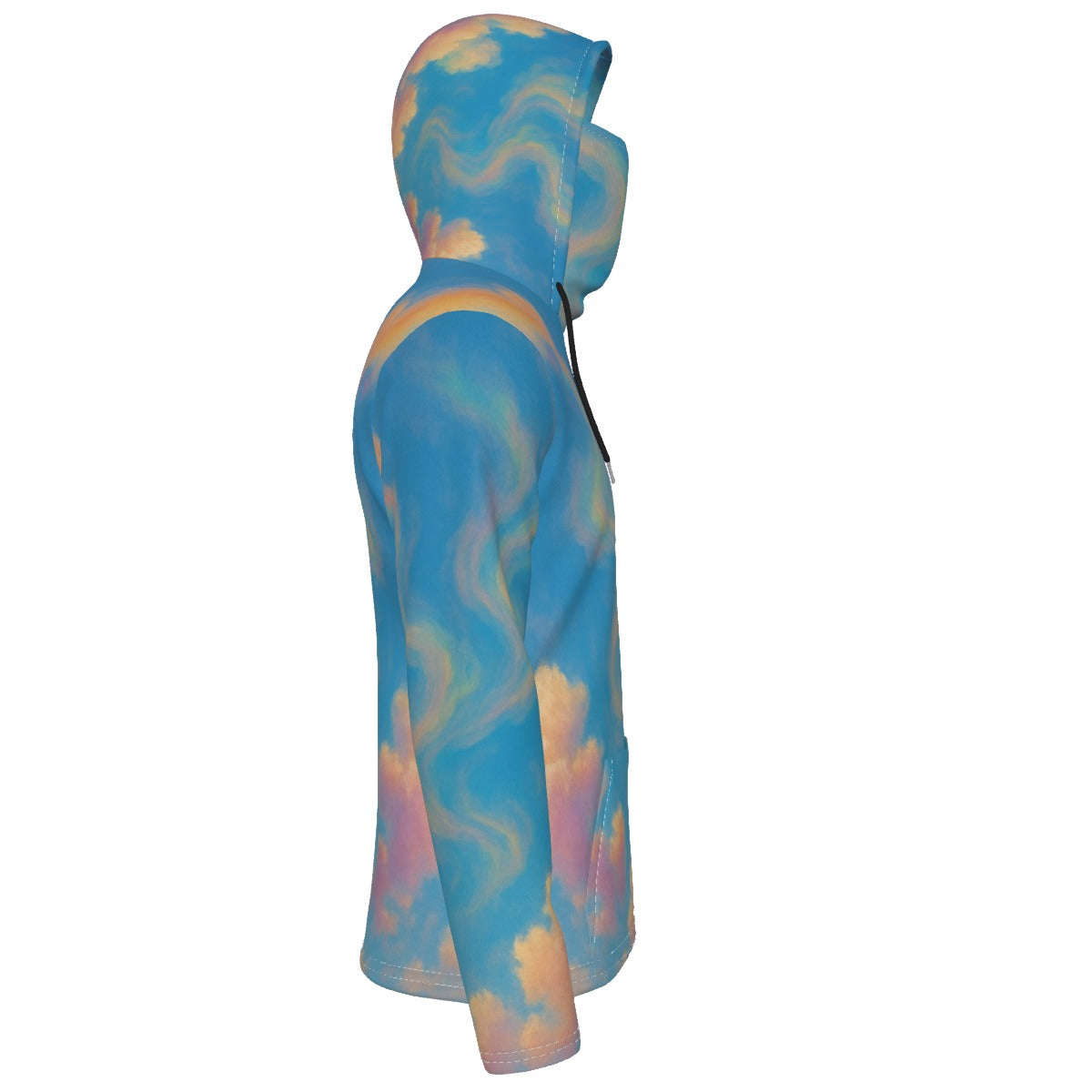 Men's Pullover Hoodie With Mask - view 3