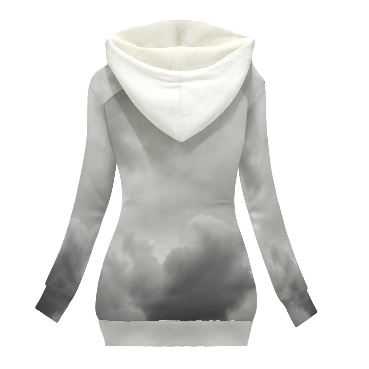 Women's Long Jacket With Fleece Lining