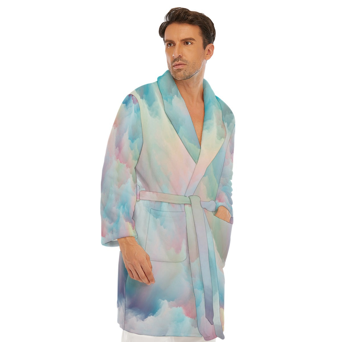 Men's Borg Fleece Robe