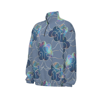 Unisex Turtleneck Zippered Sweatshirt