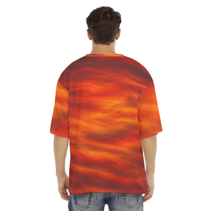 Men's Drop Shoulder T-shirt With Short Sleeve