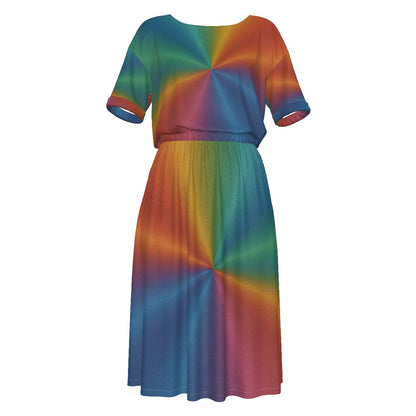 Women's Elastic Waist Dress