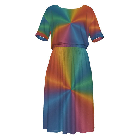 Women's Elastic Waist Dress