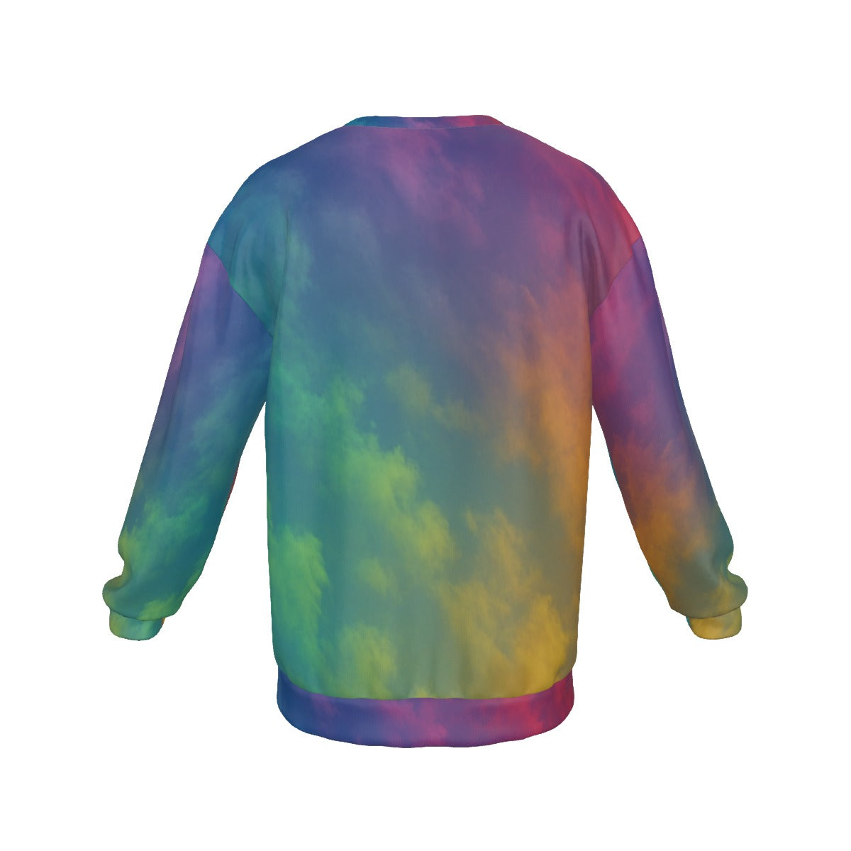 Men's Drop Shoulder Round Neck Long-Sleeved Sweatshirt