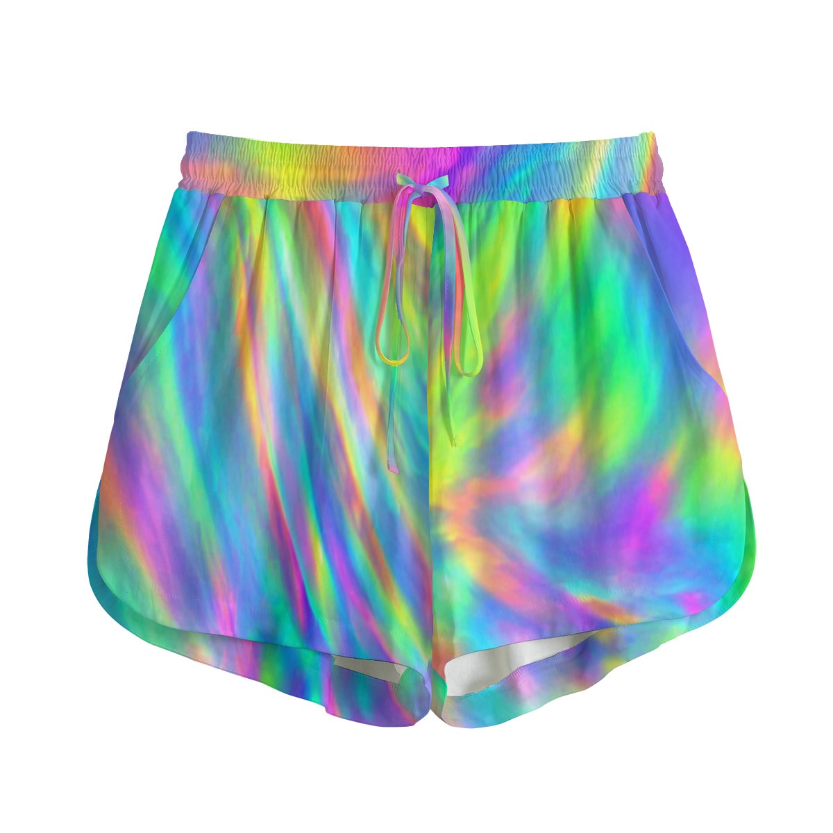 Women's Shorts With Drawstring | Rayon