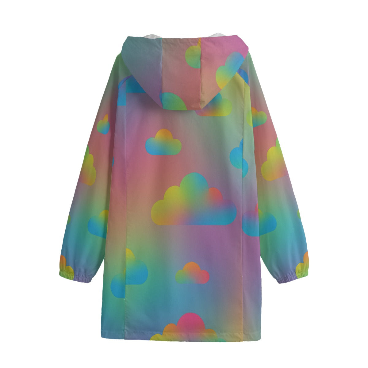 Unisex Windbreaker Long Jacket