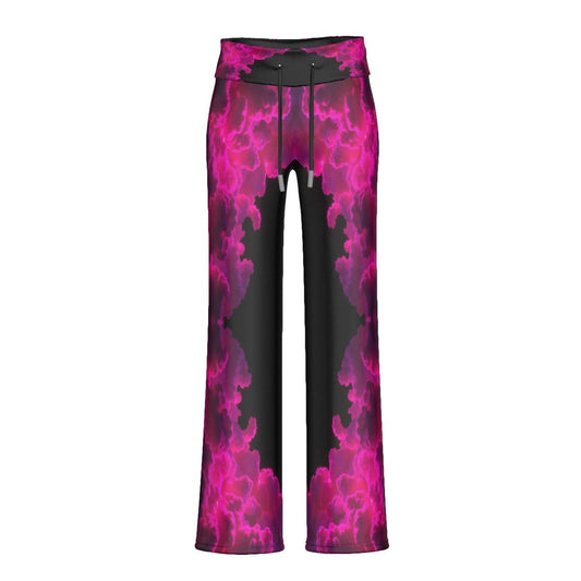 Women's High-waisted Straight-leg Trousers