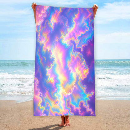 Adult Beach towel Vertical Style Printed in USA|320GSM