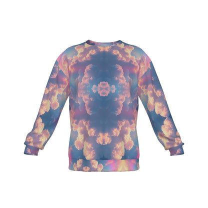 Men's Drop Shoulder Round Neck Long-Sleeved Sweatshirt