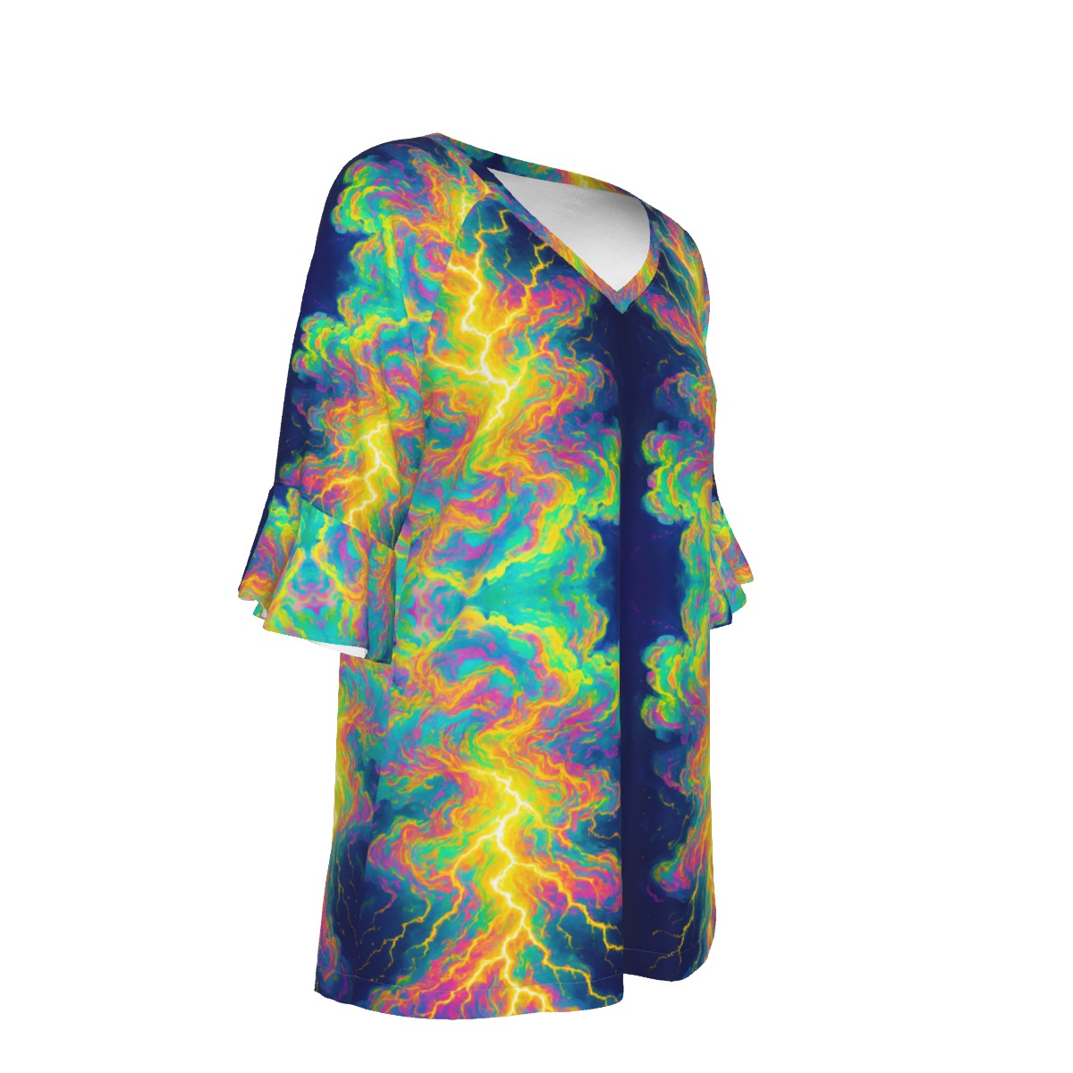 Women's T-shirt With Bell Sleeve