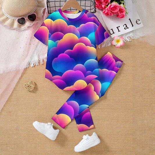 Kids' Casual Top and Pants Set