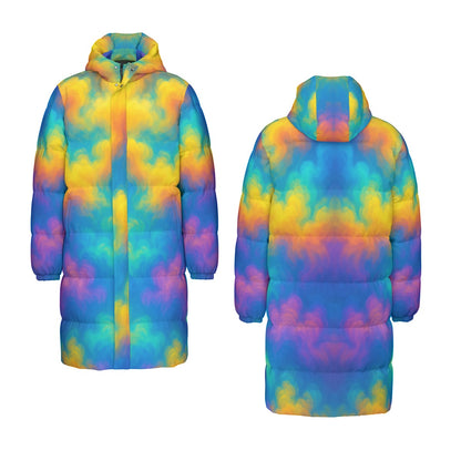 Unisex Long Down Jacket