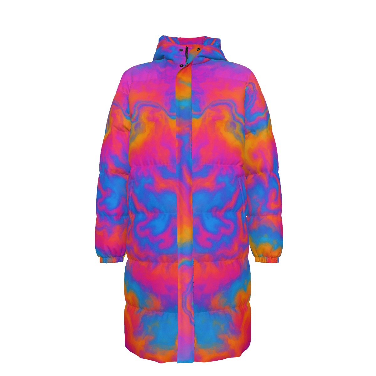 Unisex Long Down Jacket