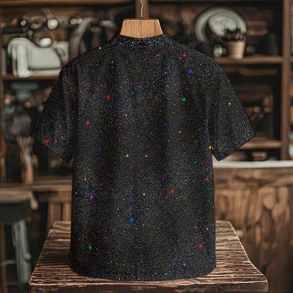 Men's Henley Shirt With Chest Pocket