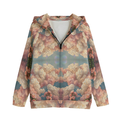 Unisex Kid's Zip Up Raglan Sleeve Hoodie | 310GSM Cotton