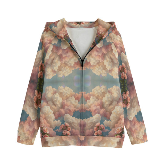 Unisex Kid's Zip Up Raglan Sleeve Hoodie | 310GSM Cotton