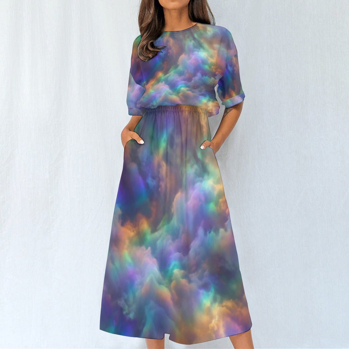 Women's Elastic Waist Dress