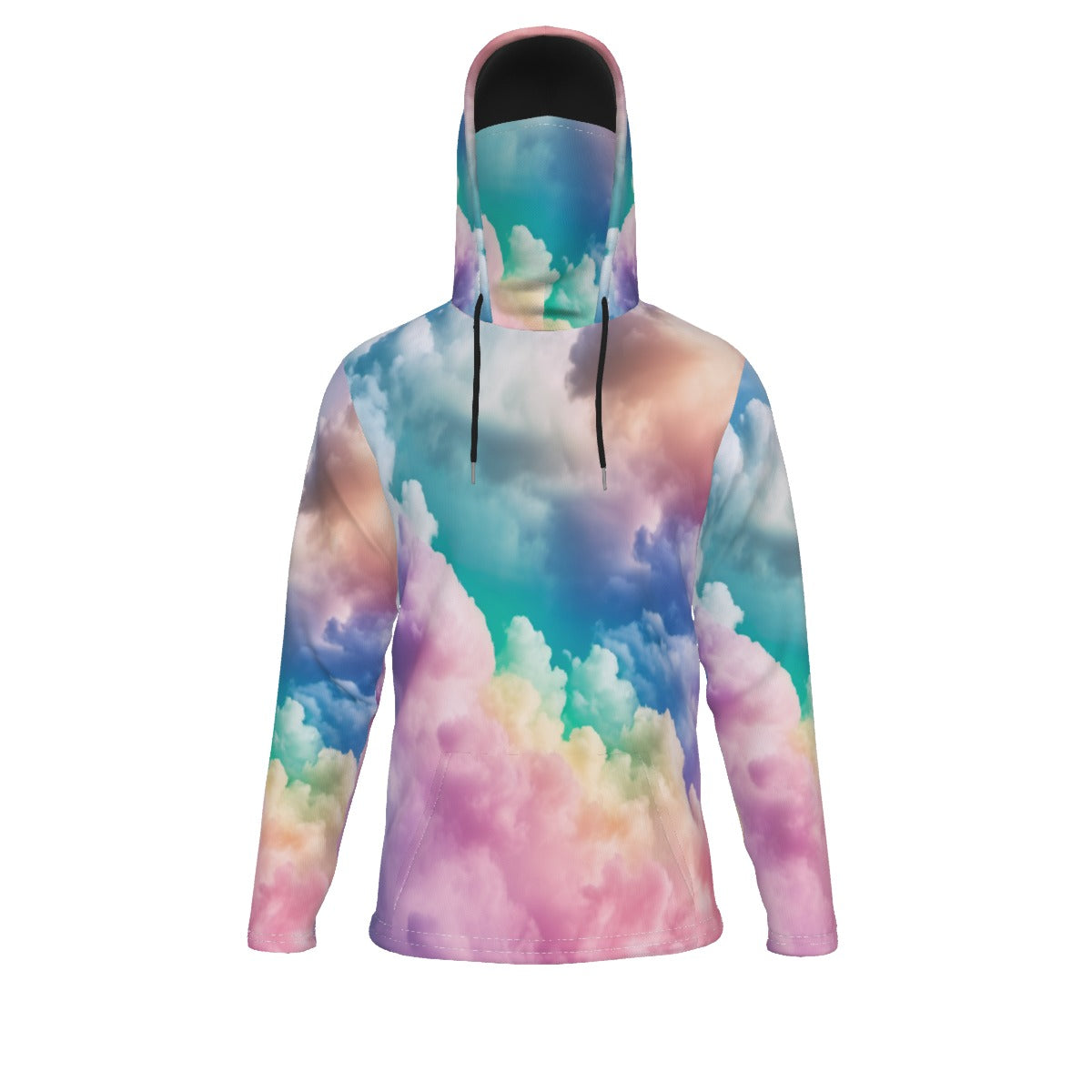 Men's Pullover Hoodie With Mask - view 1